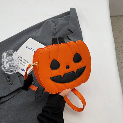 2025 Halloween Pumpkin Cartoon Crossbody