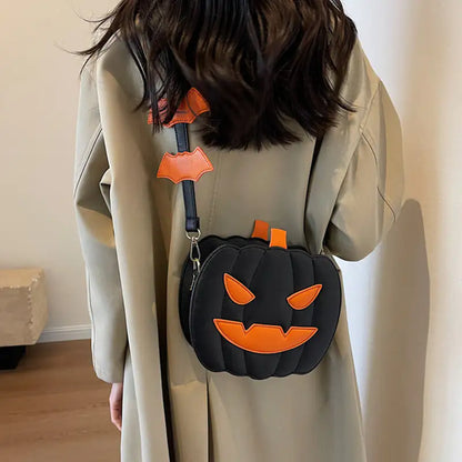 2025 Halloween Pumpkin Cartoon Crossbody