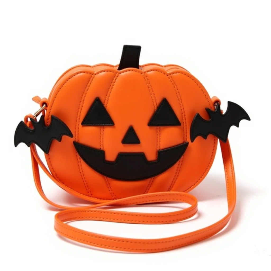 2025 Halloween Pumpkin Cartoon Crossbody