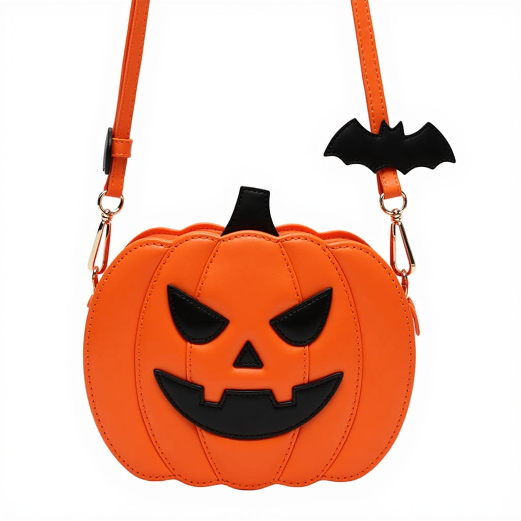 2025 Halloween Pumpkin Cartoon Crossbody