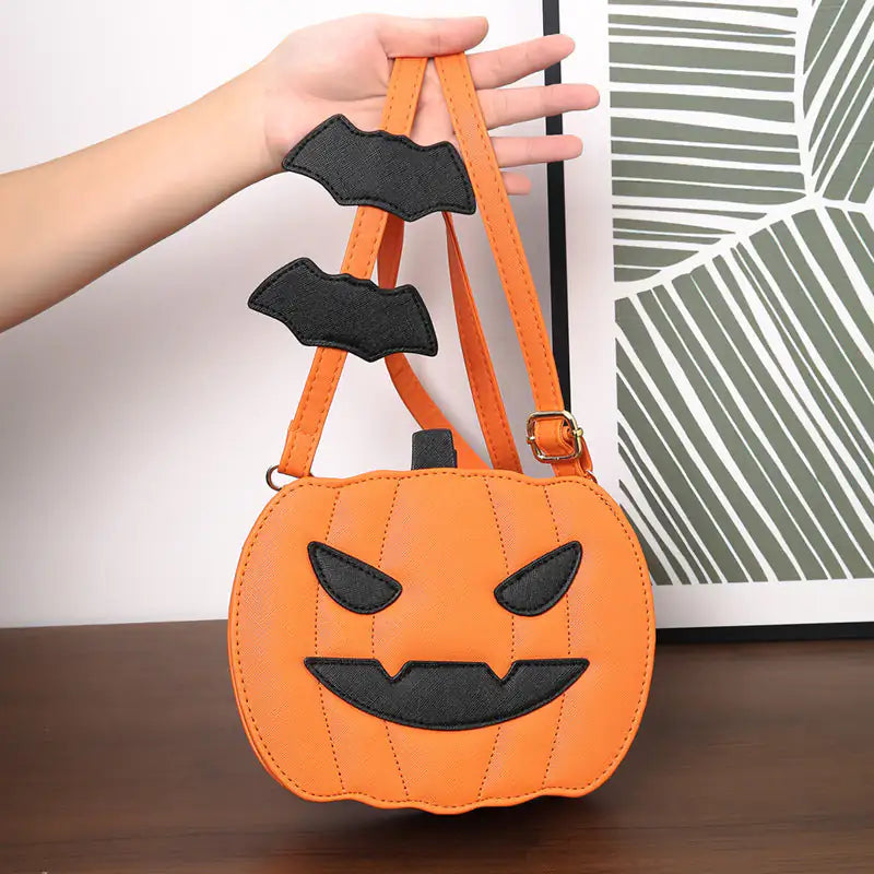 2025 Halloween Pumpkin Cartoon Crossbody