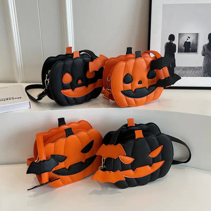 2025 Halloween Pumpkin Cartoon Crossbody